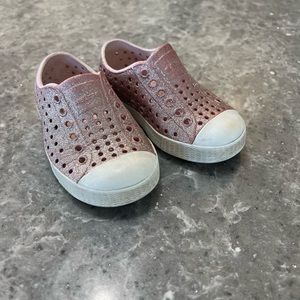 Little girl Native brand shoes